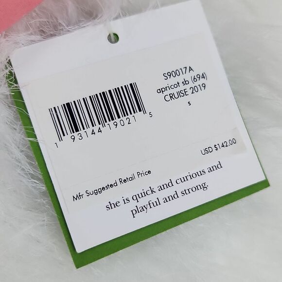 Kate Spade Laniakea Beach One Piece Apricot Pineapple Print Swimsuit‎ NWT Small - Picture 8 of 11